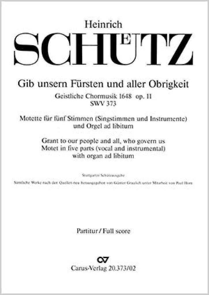 Gib unsern Fürsten